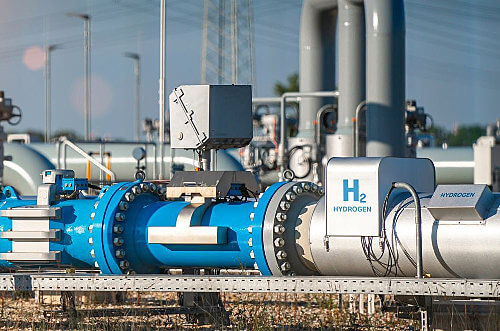 Hydrogen pipeline facility